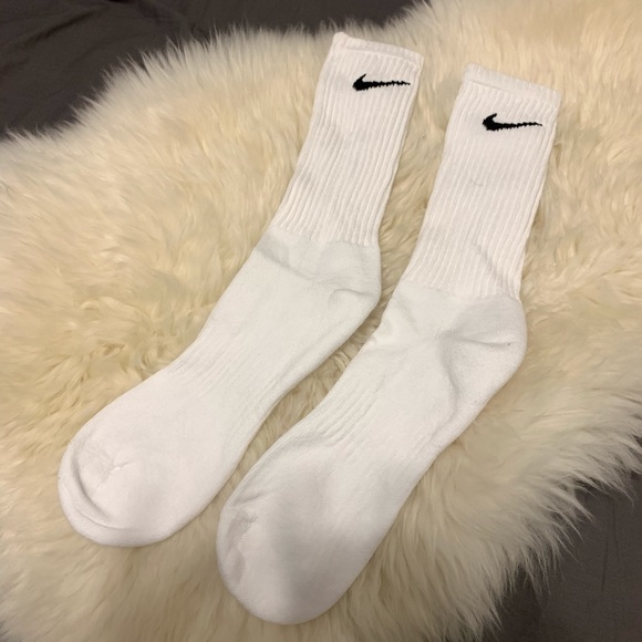 fluffy nike socks